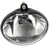 LKQ Clear Lens Fog Light For 2004-06 Dodge Durango LH or RH CAPA Glass lens w/ Bulb