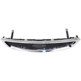 Grille For 2005-2007 Ford Focus Chrome Shell w/ Black Insert Plastic