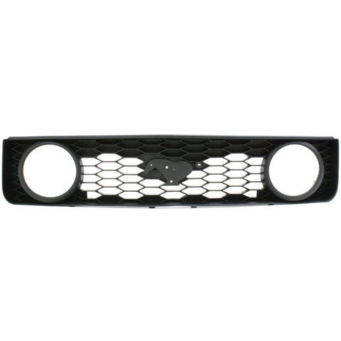 Grille For 2005-2009 Ford Mustang Textured Black Plastic