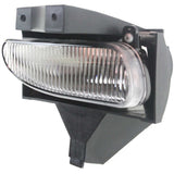 LKQ Clear Lens Fog Light For 99-04 Ford Mustang RH Plastic Lens w/ Bulb