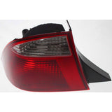 Halogen Tail Light For 2005-2007 Ford Focus Sedan Left Clear & Red Lens CAPA