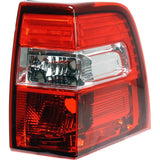 Halogen Tail Light For 2007-2014 Ford Expedition Right Clear & Red Lens CAPA