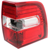 Halogen Tail Light For 2007-2014 Ford Expedition Right Clear & Red Lens CAPA