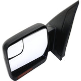 New Mirror Heated For F150 Truck Left Hand Side In-housing Turn Signal Light Driver