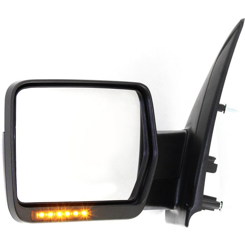 Kool Vue Power Mirror For 2009-2010 Ford F-150 Left Heated Chrome Power Folding