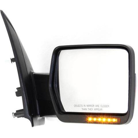 Kool Vue Power Mirror For 2009-2010 Ford F-150 Right Heated Chrome Power Folding