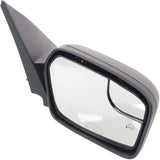 Kool Vue Mirror For 2011-12 Ford Fusion Heated With Puddle Light Textured Right