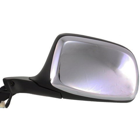 Kool Vue Power Mirror For 1992-1996 Ford F-150 Left Chrome Black Base Folding