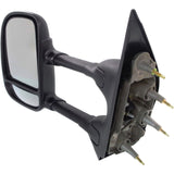 Kool Vue Towing Mirror For 03-14 Ford E-350 Super Duty 03 E-250 Driver Side