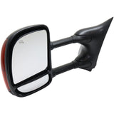 Kool Vue Mirror For 99-07 Ford F-250 SD F-550 SD With Signal Light Textured Left