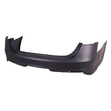 Rear bumper cover for 2013-2019 FORD POLICE INTERCEPTOR SEDAN fits FO1100685 / DG1Z17K835GAPTM