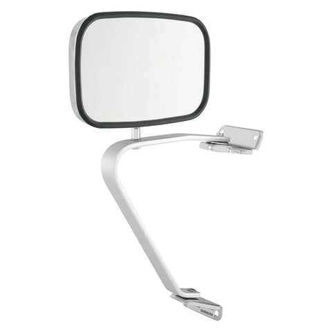 For Ford F-150 80-86 Passenger Side Manual View Mirror Non-Heated, Foldaway