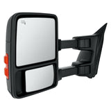 For Ford F-250 Super Duty 08-09 Driver Side Power Towing Mirror Heated, Foldaway