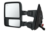 For Ford F-250 Super Duty 08-09 Driver Side Power Towing Mirror Heated, Foldaway