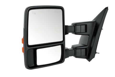 For Ford F-150 13-14 Replace Driver Side Power Towing Mirror Heated, Foldaway