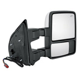 For Ford F-250 Super Duty 08-09 Towing Mirror Passenger Side Power Towing Mirror