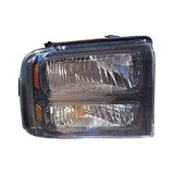 For Ford F-350 Super Duty 05-07 Replace Passenger Side Replacement Headlight