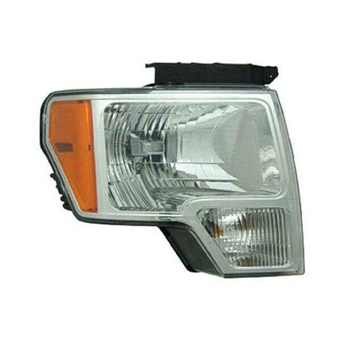 For Ford F-150 2009-2014 Replace FO2503287C Passenger Side Replacement Headlight