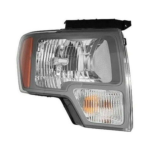 For Ford F-150 2010 Replace FO2503297C Passenger Side Replacement Headlight