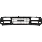 Grille For 1996-2002 GMC Savana 1500/3500 w/ Composite Headlight Gray Plastic