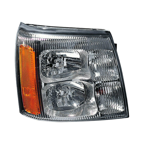 For Cadillac Escalade 02 Replace GM2503232V Passenger Side Replacement Headlight