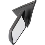 Kool Vue Mirror For 1994-2004 Chevrolet S10 Standard Type Textured Black Left