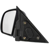 Kool Vue Mirror For 1994-2004 Chevrolet S10 Below Eyeline Textured Black Left