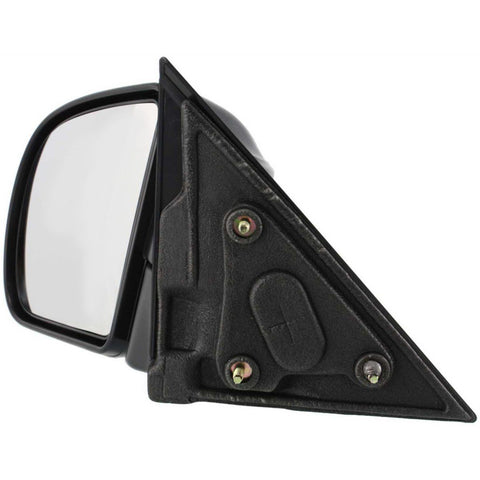 Kool Vue Mirror For 1994-2004 Chevrolet S10 Below Eyeline Textured Black Left