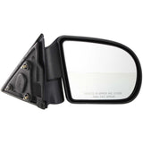 Kool Vue Mirror For 1994-2004 Chevrolet S10 Below Eyeline Textured Black Right