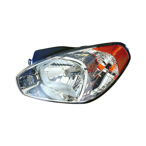 For Hyundai Accent 07-11 Replace HY2502144N Driver Side Replacement Headlight