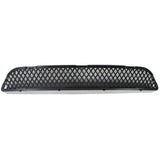 Bumper Grille For 2006-2010 Jeep Grand Cherokee Center Textured Black Plastic