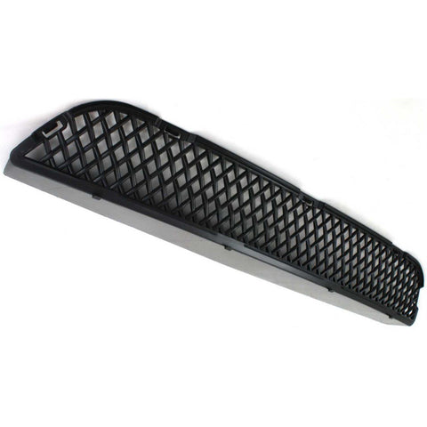 Bumper Grille For 2006-2010 Jeep Grand Cherokee Center Textured Black Plastic