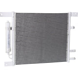 Kool Vue AC Condenser For 2012-17 Nissan Versa/2014-17 Versa Note w/ Drier Alum.