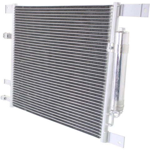 Kool Vue AC Condenser For 2012-17 Nissan Versa/2014-17 Versa Note w/ Drier Alum.