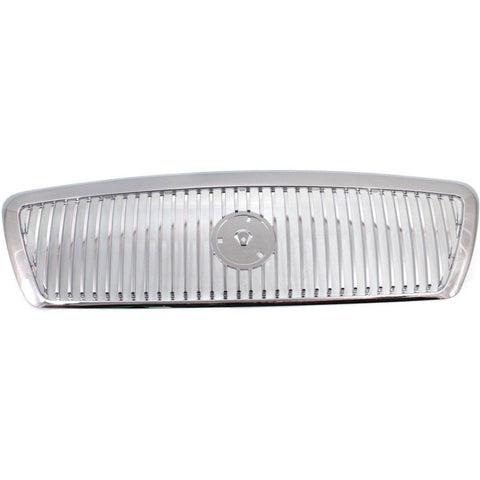 Grille For 2003-2005 Mercury Grand Marquis Chrome Plastic