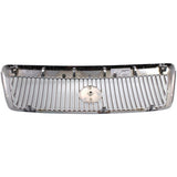 Grille For 2003-2005 Mercury Grand Marquis Chrome Plastic