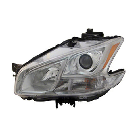 LT Headlamp assy composite for 2009-2013 NISSAN MAXIMA fits NI2502186 / 260609N01A
