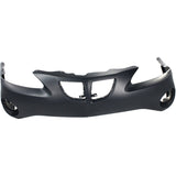 Front Upper Bumper Cover For 04-08 Pontiac Grand Prix w/ fog lamp holes Primed