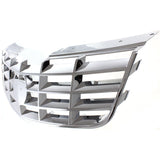 Grille For 2006-2011 Cadillac DTS Chrome Plastic