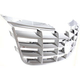 Grille For 2006-2011 Cadillac DTS Chrome Plastic