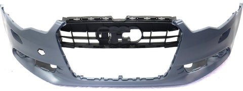 Front Bumper Cover For A6 12-15 Fits AU1000207C / 4G0807065GRU / REPA010355PQ
