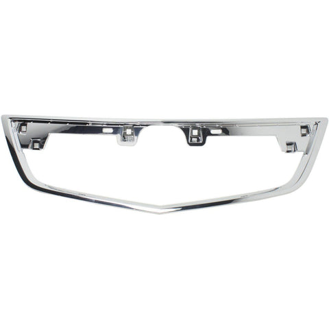 New Grille Trim Grill Chrome For Acura TL 2012-2014 AC1202104 Fits 75105TK4A11