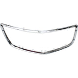 New Grille Trim Grill Chrome For Acura MDX 2014-2016 AC1202103 Fits 75105TZ5A02