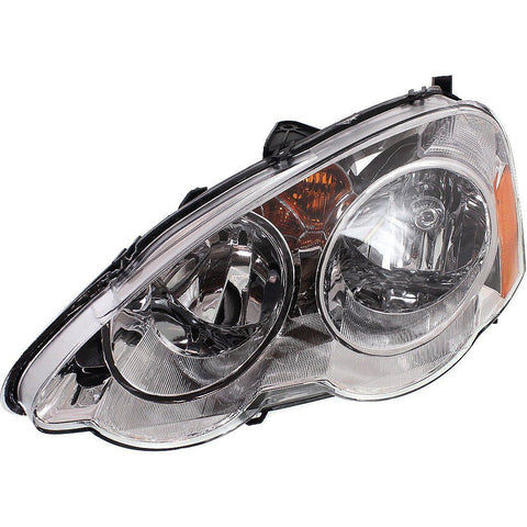 Halogen Headlight For 2002-2004 Acura RSX Left w/ Socket & Wiring