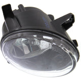 LKQ Clear Lens Fog Light For 2009-12 Audi A4 Quattro RH CAPA Plastic Lens w/ Bulb