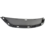 Bumper Grille For 2013-2015 BMW X1 Driver Side Textured Black Plastic