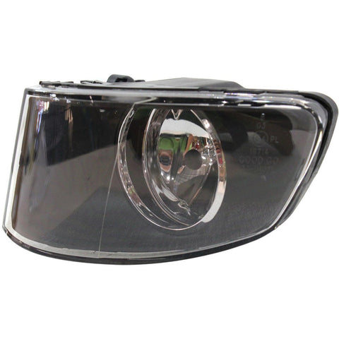 LKQ Clear Lens; Black Interior Fog Light For 2007-13 BMW 328i LH CAPA w/ Bulb