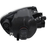 LKQ Clear Lens; Black Interior Fog Light For 2007-13 BMW 328i LH CAPA w/ Bulb