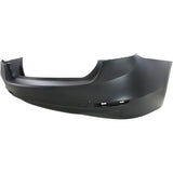 Rear Bumper Cover For 2012-2015 BMW 328i Sedan Standard Type Primed Plastic