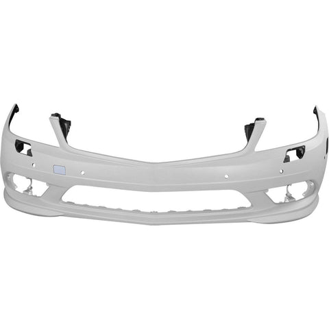 Front Bumper Cover For 2008-2011 M Benz C300 w/ fog lamp holes C350 Primed